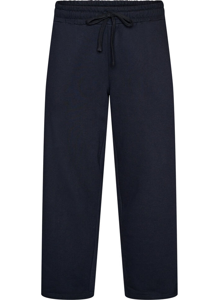 Sweatpants med lommer, Bl&aring;, Packshot image number 0