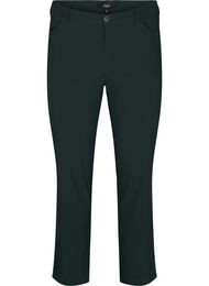 Klassiske bukser i viskosemix, Gr&oslash;n