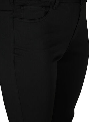 Stay black Amy jeans med høj talje, Black, Packshot image number 2