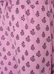 Pyjamasbukser i bomuld med h&oslash;j talje, Lyser&oslash;d, Packshot image number 2