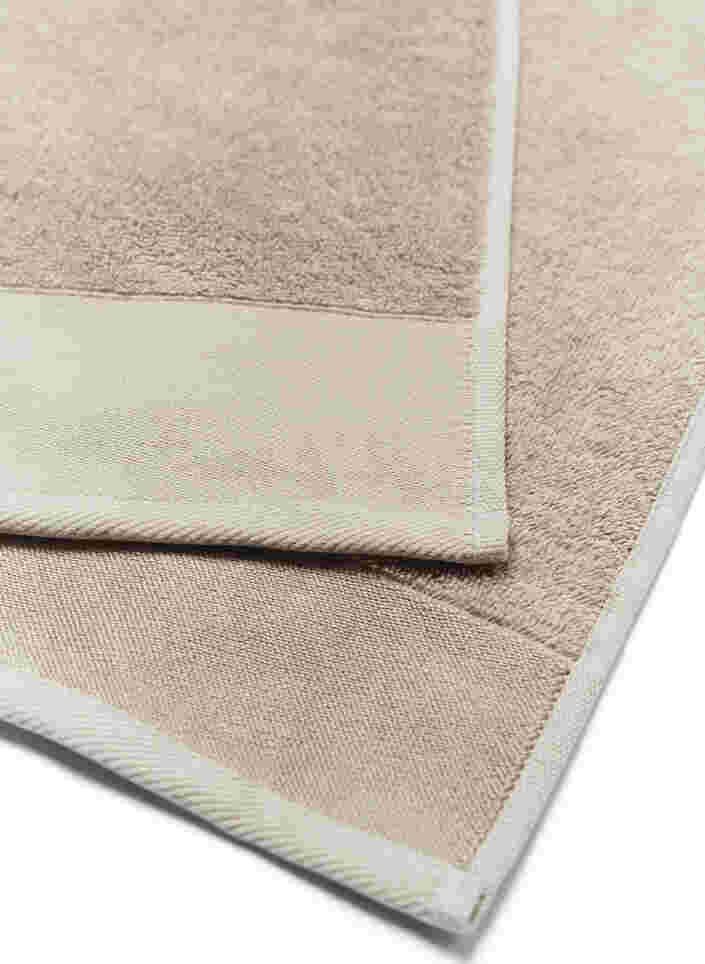 Håndklæde i bomuldsfrotté, Aluminum, Packshot image number 2