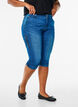 Slim fit capri jeans med lommer, Bl&aring;, Model image number 2