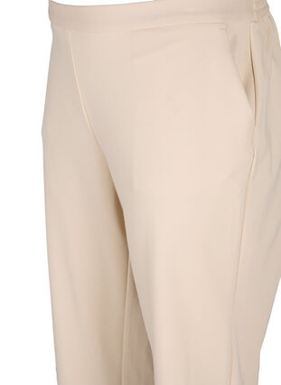 Klassiske bukser med vidde, Fog, Packshot image number 2