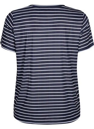 FLASH - T-shirt med striber, Night S. W. Stripe, Packshot image number 1