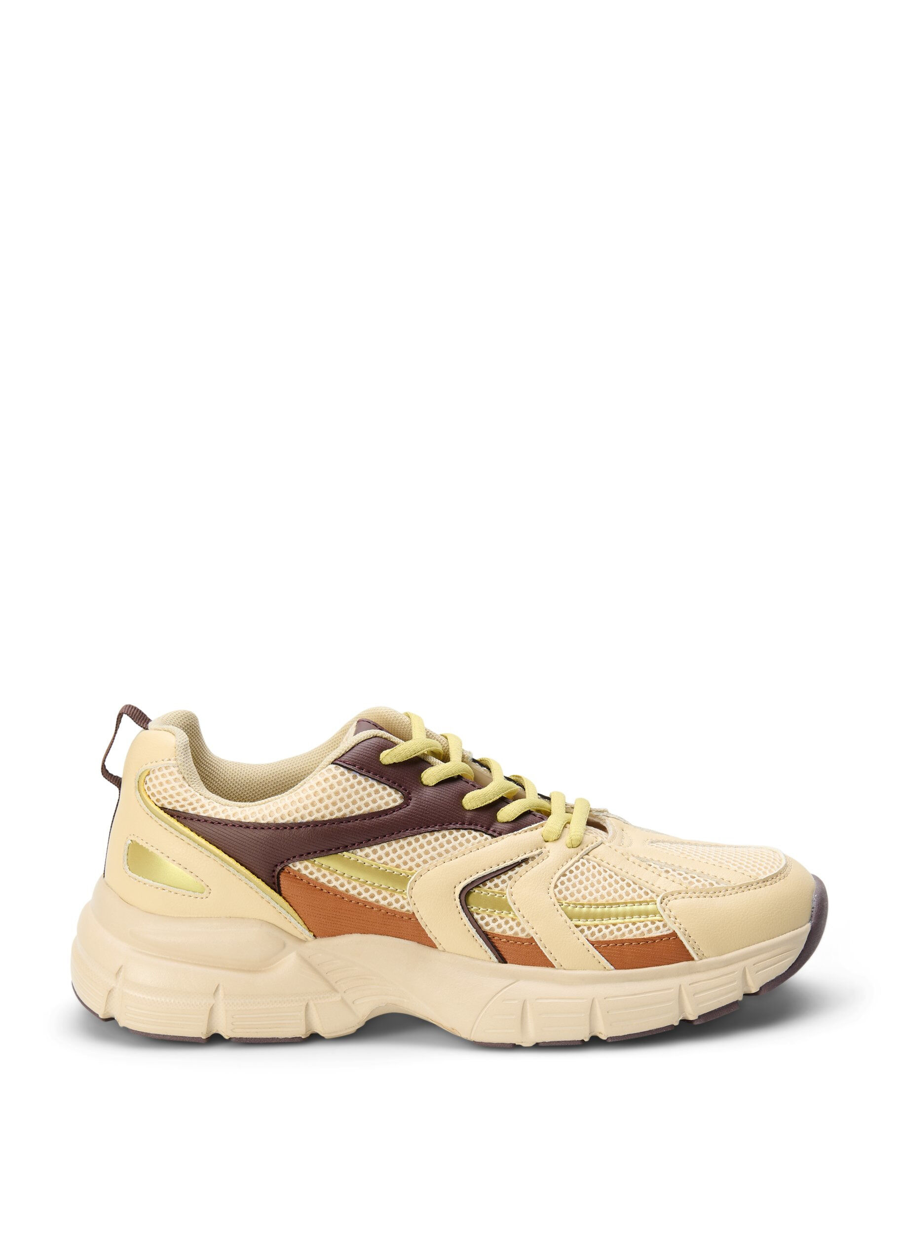 Zizzi Wide fit - Sneakers, Beige Brown, Packshot image number 0