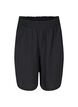 Løse bermuda shorts med smock, Black, Packshot image number 0
