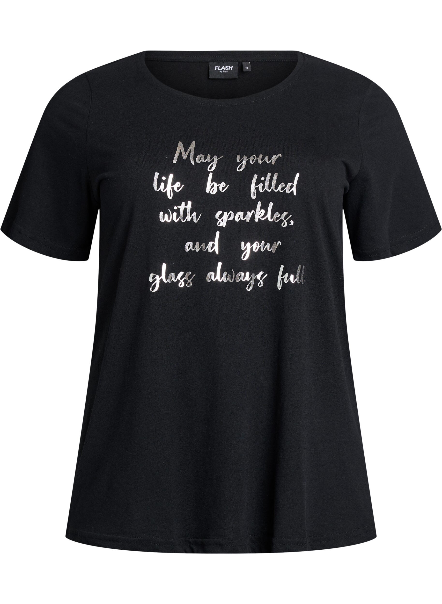 FLASH - T-shirt med motiv