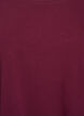 Basis jerseybluse med lange &aelig;rmer, M&oslash;rk Bordeaux, Packshot image number 2