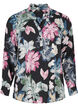 Langærmet bluse med blomsterprint, Rose Flower AOP, Packshot image number 0