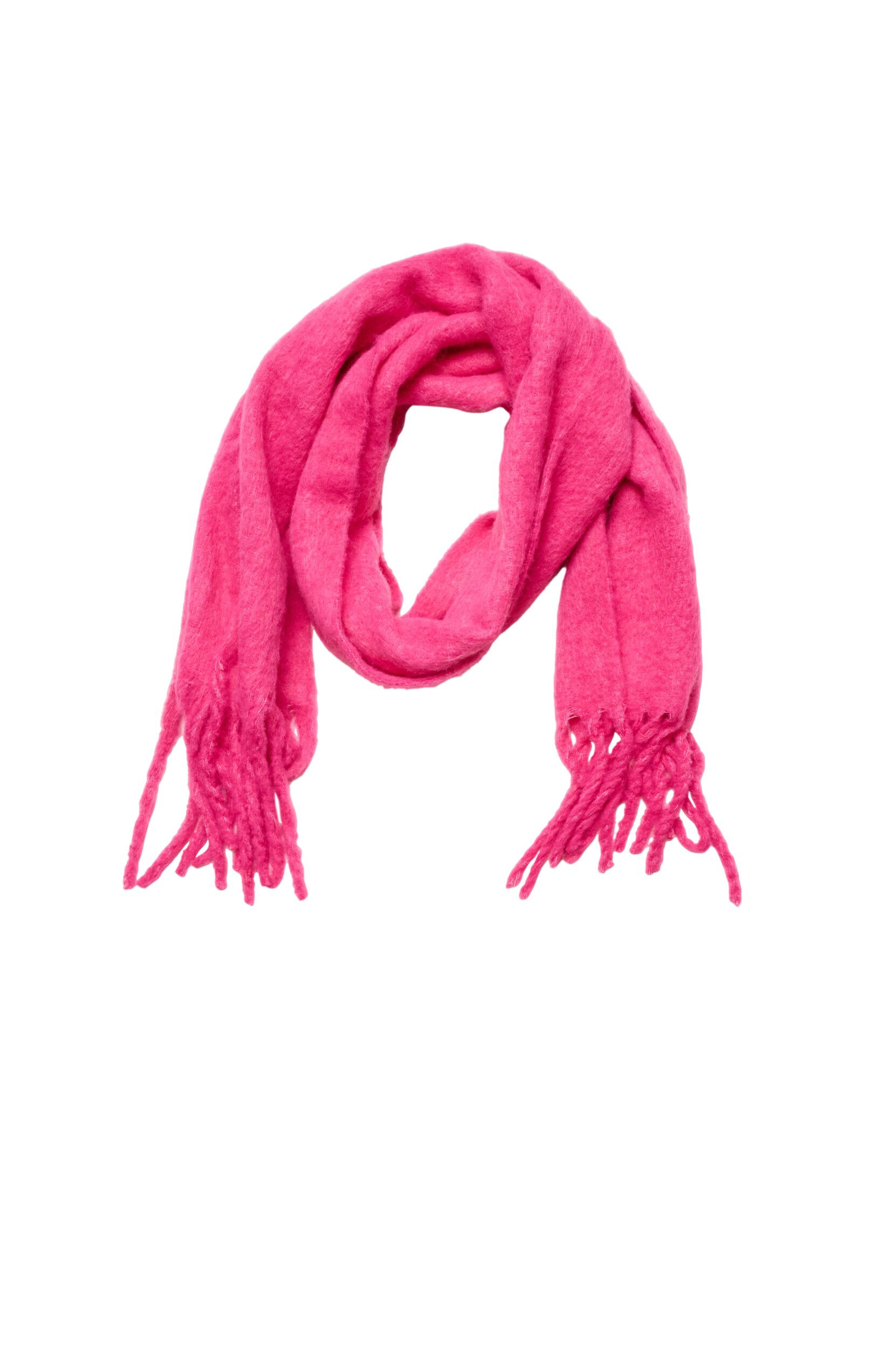 ZizziBl&oslash;dt t&oslash;rkl&aelig;de med frynser, Lyser&oslash;d, Packshot image number 0