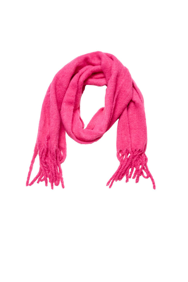 Bl&oslash;dt t&oslash;rkl&aelig;de med frynser, Lyser&oslash;d, Packshot image number 0