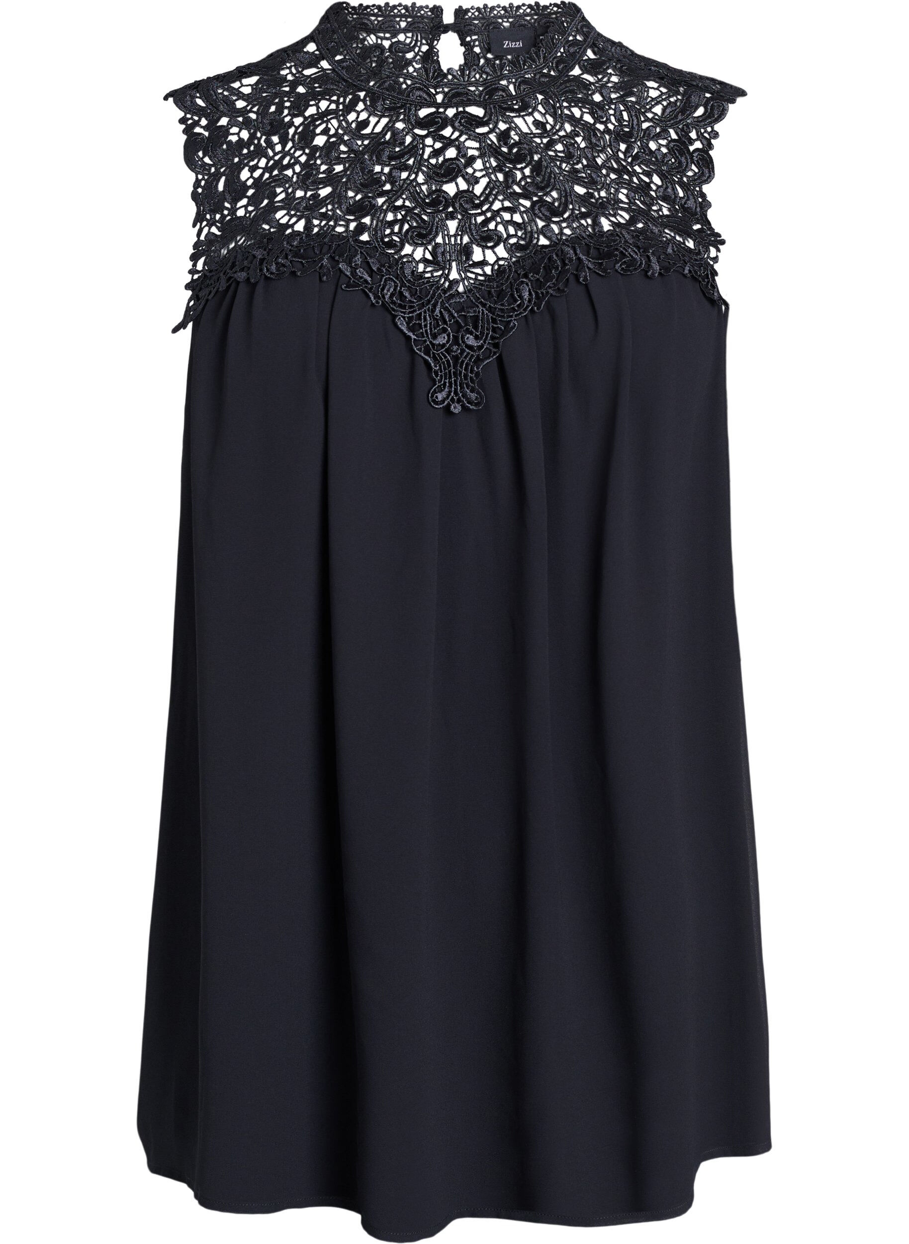 &AElig;rmel&oslash;s festtop med crochet