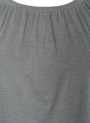 Ensfarvet bluse med 2/4 ærmer, Urban Chic Mél, Packshot image number 2