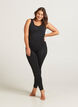 Seamless leggings, Black, Model image number 0