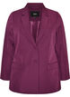 Klassisk blazer med knaplukning, Lilla, Packshot image number 0