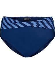 Bikini trusse med wrapdetalje, Bl&aring;
