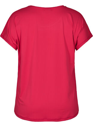 Kortærmet trænings t-shirt, Azalea, Packshot image number 1