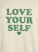 T-shirt med motiv, Gul, Packshot image number 2