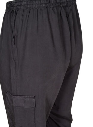 Bukser med store lommer, Black, Packshot image number 3
