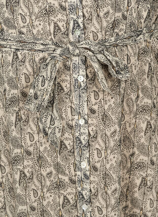 Langærmet kjole med paisleyprint , AOP: PAISLEY, Packshot image number 3