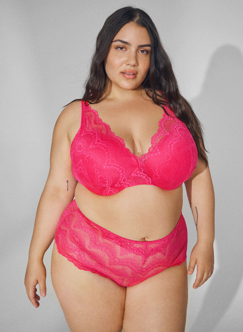 2-pak hipster trusser i blondekvalitet, Love Potion/Black, Image image number 0