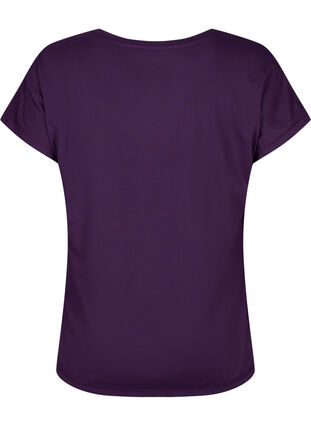 Kortærmet trænings t-shirt , Purple Pennant, Packshot image number 1