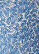 Kort kjole i bomuld med blomsterprint, Bl&aring;, Packshot image number 2