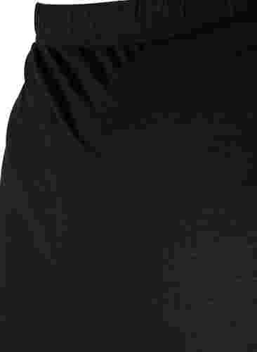 Graviditets leggings med 3/4 længde, Black, Packshot image number 2