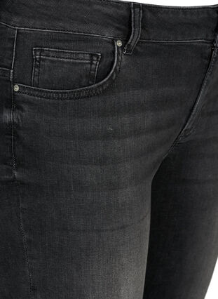 Ekstra slim Sanna jeans, Grey Washed, Packshot image number 3