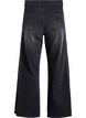 Wide fit jeans med lodrette denimdetaljer, Gr&aring;, Packshot image number 1