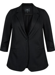 Blazer med 3/4 ærmer , Black