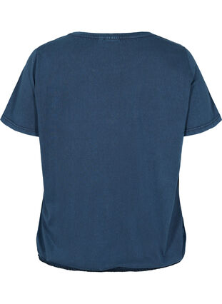 Økologisk bomulds t-shirt med smock, NavyBlazer Acid Bird, Packshot image number 1