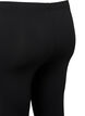 2-pak 3/4 leggings med blondekant, Black / Black, Packshot image number 2