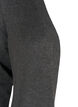 Lang strikcardigan i viskosemix, Gr&aring;, Packshot image number 2
