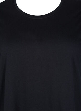 FLASH - 2-pak t-shirts med rund hals, Black/Black, Packshot image number 3