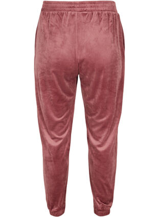 Løse bukser i velour, Mesa Rose, Packshot image number 1