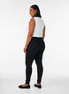 Slim fit bukser med lommer, Sort, Model image number 1