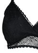 Blonde bralette med rygdetalje, Black, Packshot image number 2