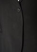 Klassisk blazer med enkel knaplukning, Sort, Packshot image number 2
