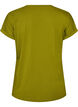 Kort&aelig;rmet t-shirt i bomuldsblanding, Gr&oslash;n, Packshot image number 1