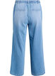 Loose fit jeans med elastisk talje og bindeb&aring;nd, Bl&aring;, Packshot image number 1