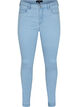 Super slim Amy jeans med h&oslash;j talje, Ex Lt Blue, Packshot image number 0