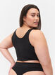 Seamless bh med glimmer, Black w. Lurex, Model image number 1