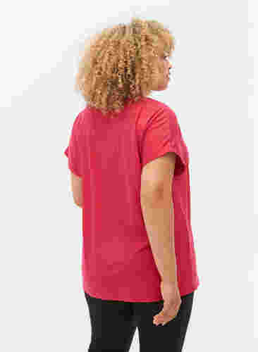 Kortærmet trænings t-shirt, Jazzy, Model image number 1