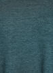 Jerseybluse med 3/4 &aelig;rmer, Gr&oslash;n, Packshot image number 2