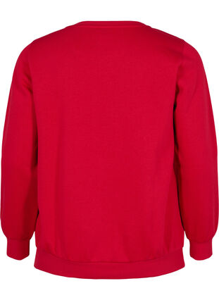 Jule sweatshirt, Tango Red Deer, Packshot image number 1