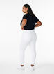 Super slim Amy jeans med høj talje, White, Model image number 1