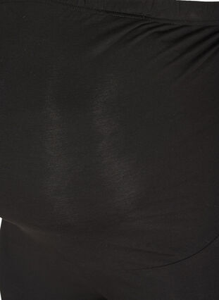Graviditets leggings i bomuld, Black, Packshot image number 2