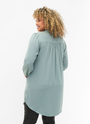 Tunika med smock, Chinois Green, Model image number 1