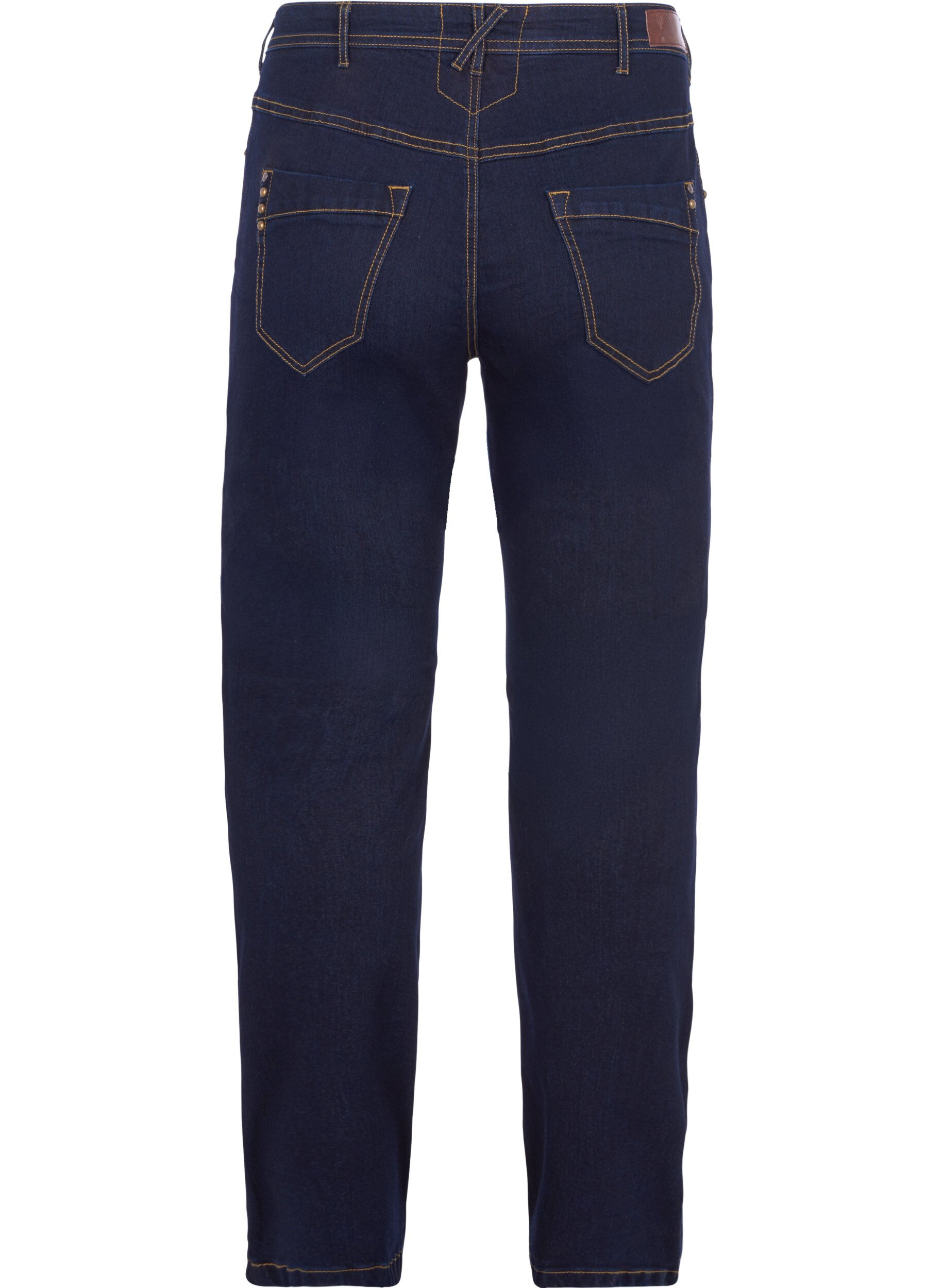 Zizzi Slim fit Vilma jeans med h&oslash;j talje, Bl&aring;, Packshot image number 1